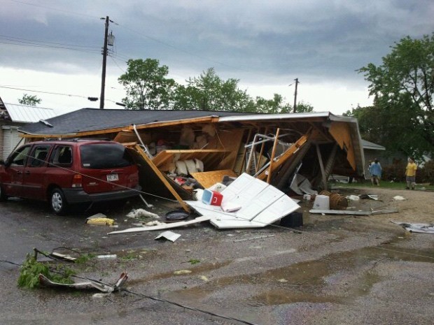Storm damage